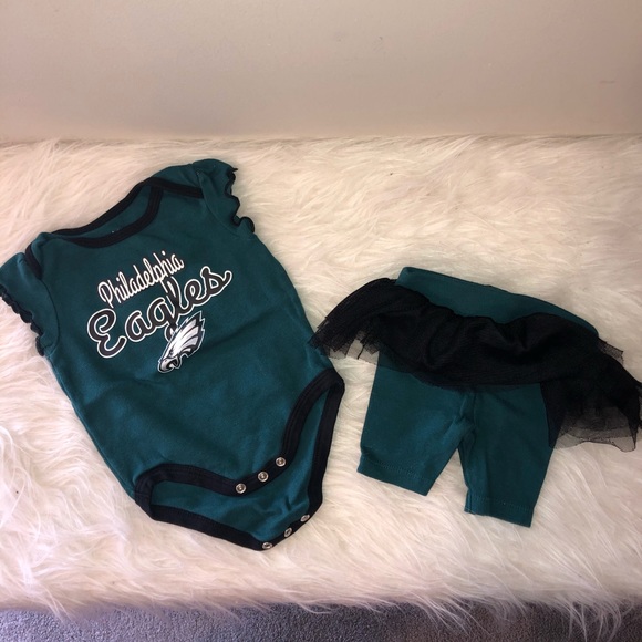 baby girl eagles outfit